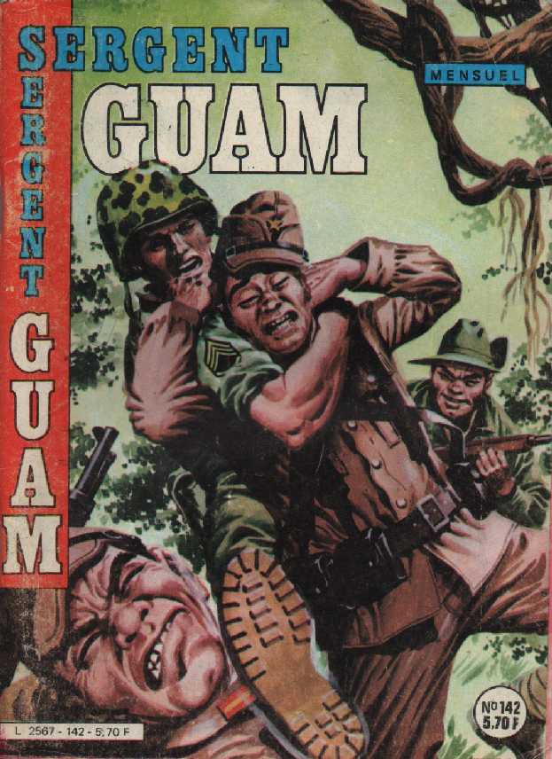 Scan de la Couverture Sergent Guam n 142
